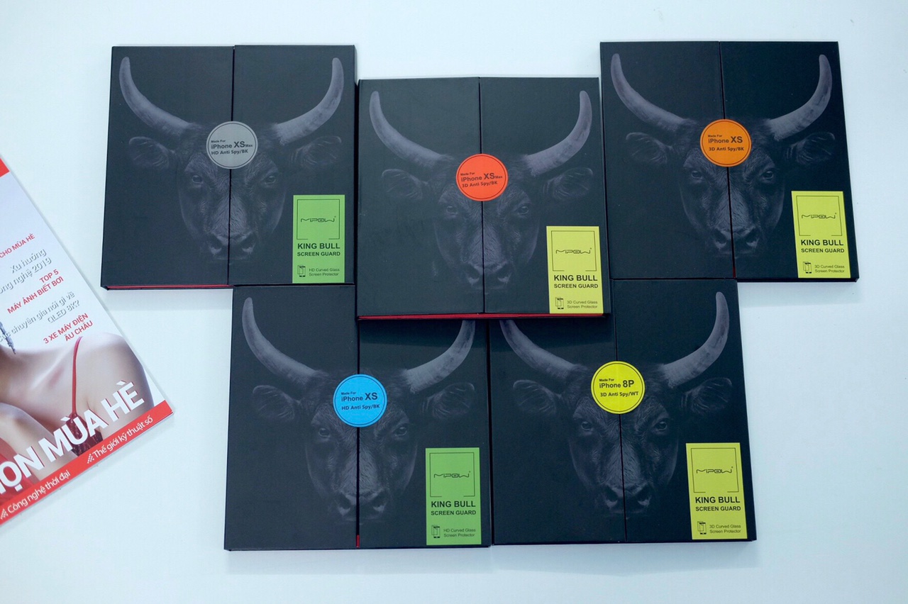 DÁN CƯỜNG LỰC CHỐNG NHÌN TRỘM IP 11/ 12 SERIES MIPOW KINGBULL ANTI-SPY HD